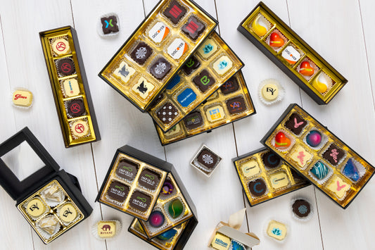 Holiday Chocolate Gift Baskets