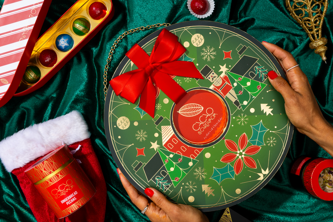 chocolate advent calendar box