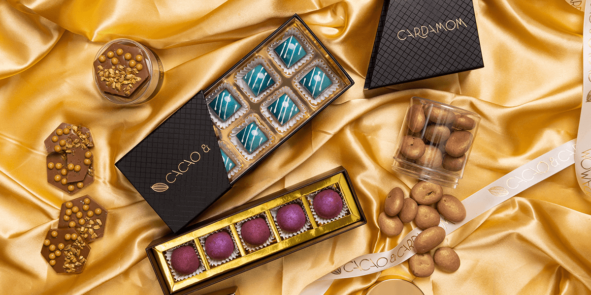 Chocolate Gift Packages – Cacao & Cardamom Chocolatier