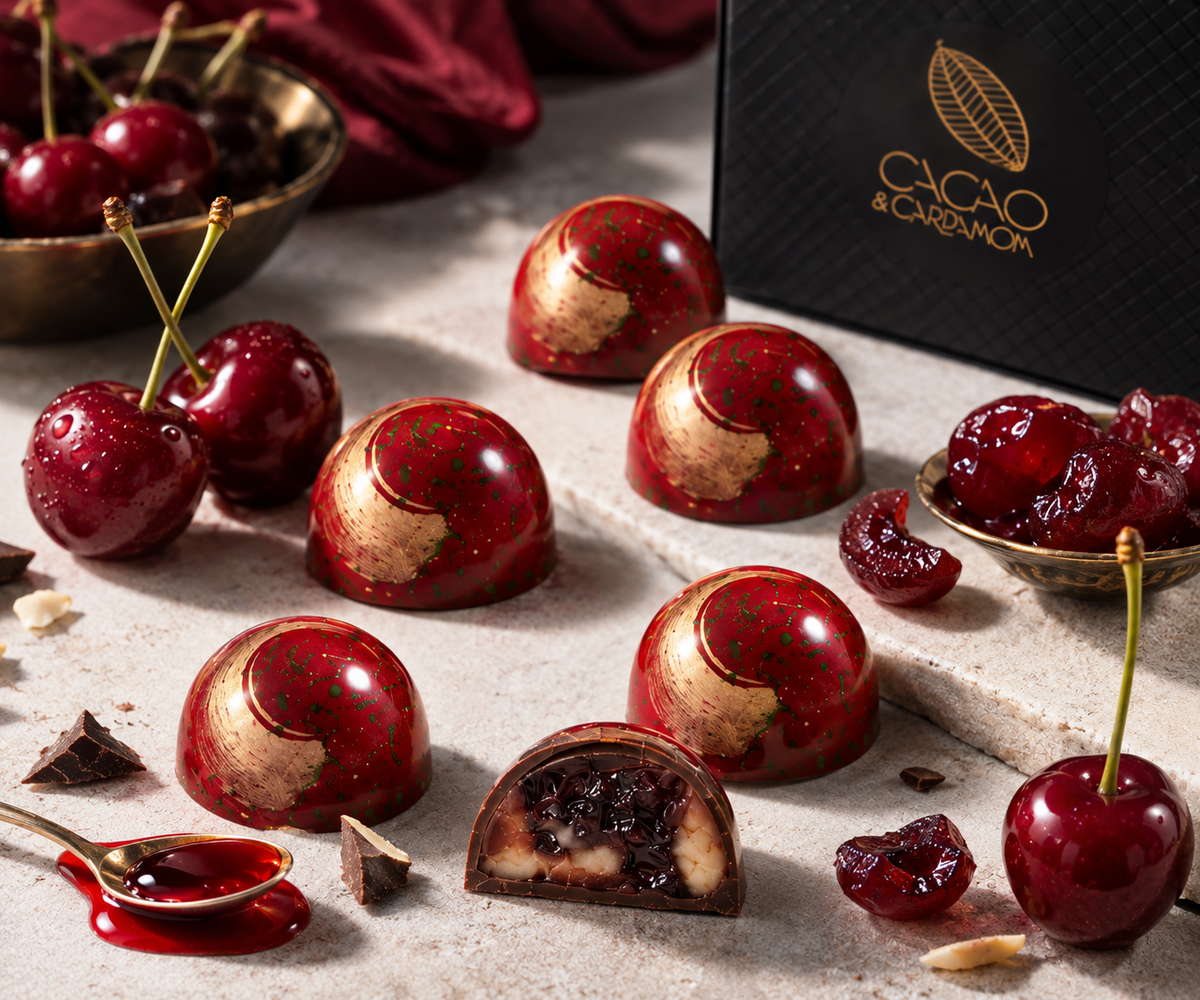 Cherry Cordials, 12 piece box