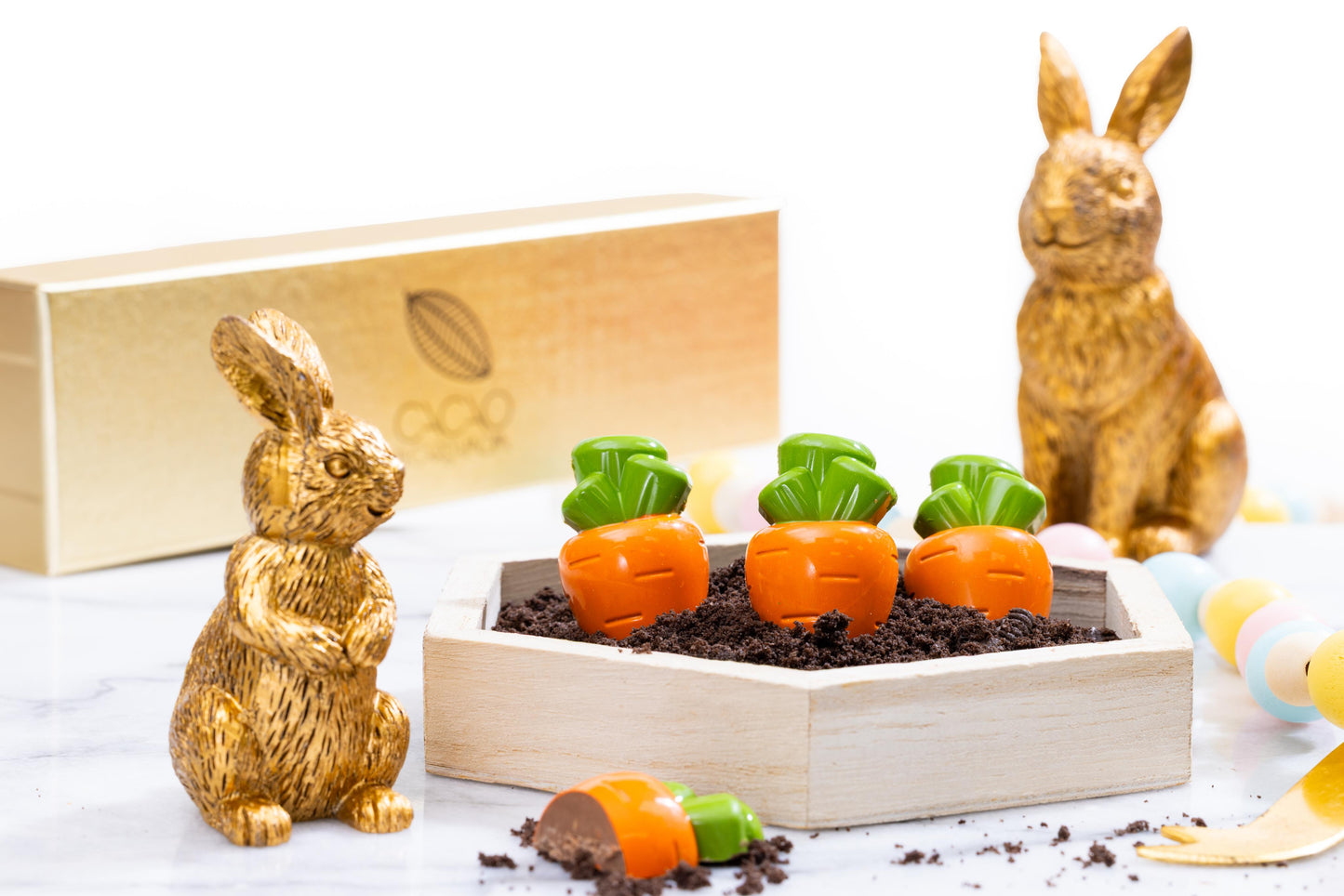 Bunny Bites Carrot Shaped Artisan Chocolates