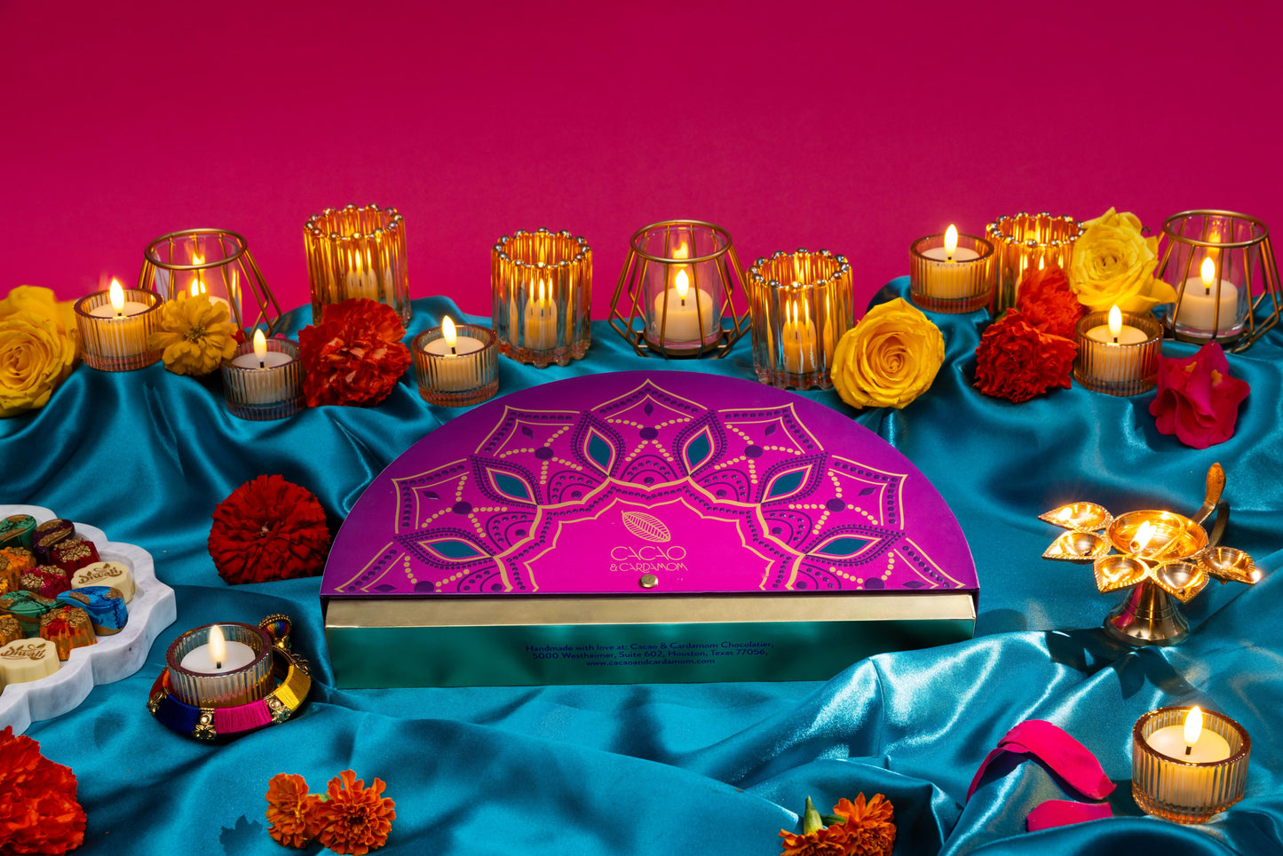 Artisan Chocolate Rangoli Box