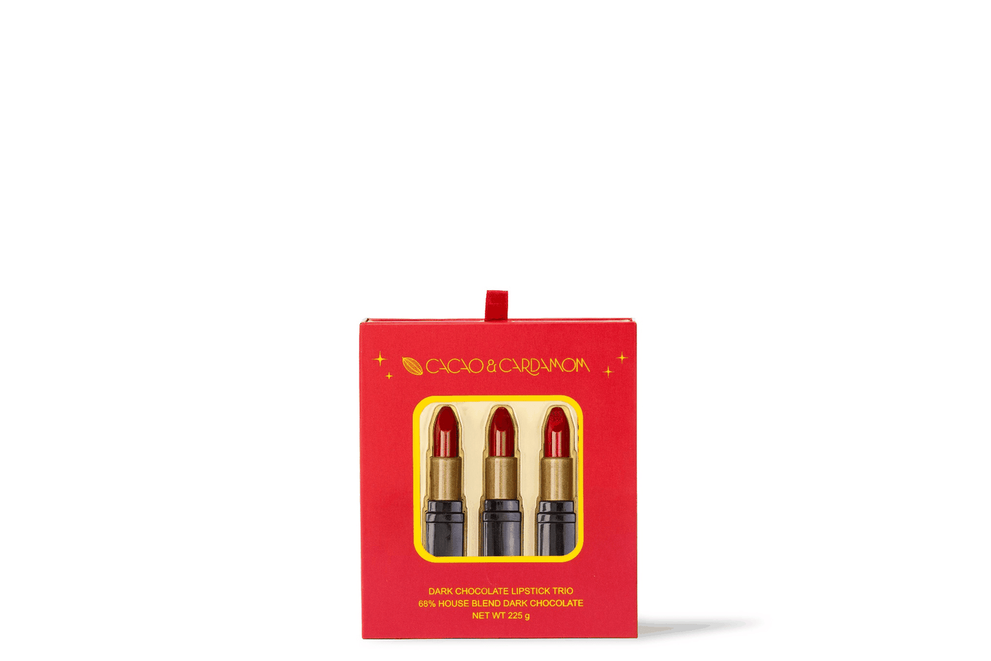 Dark Chocolate Lipsticks, Set of 3