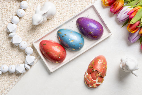 Smooth hazelnut ganache chocolate