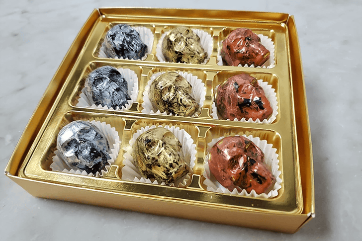 A Halloween chocolate box is the perfect need to bring happiness