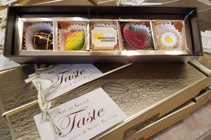 Exotic Gourmet Corporate Thank You Chocolates with Customization Options To Give A Lasting Impression For Personalised Thank You Chocolates