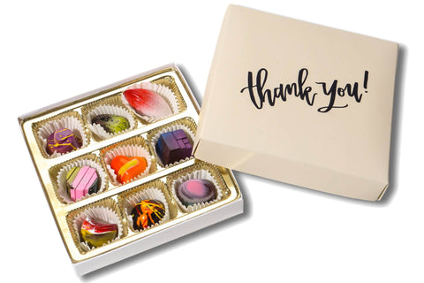 Handmade and Artisan Chocolates is the Best Chocolate for Thank You Gifts