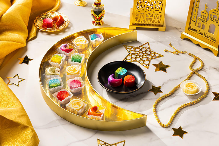 Eid Mubarak Crescent Gift Box
