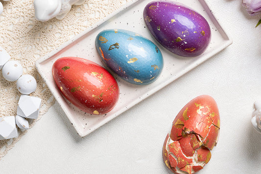 Three-layer Easter egg bar