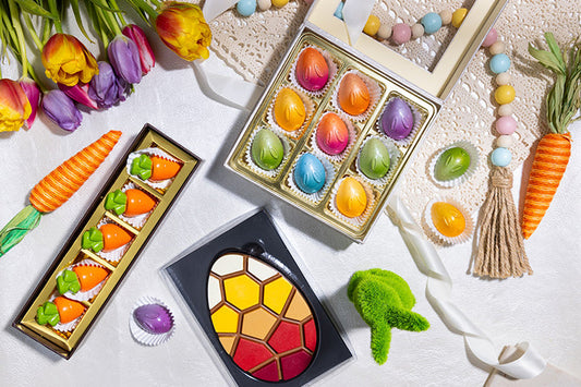 Springtime chocolate collection