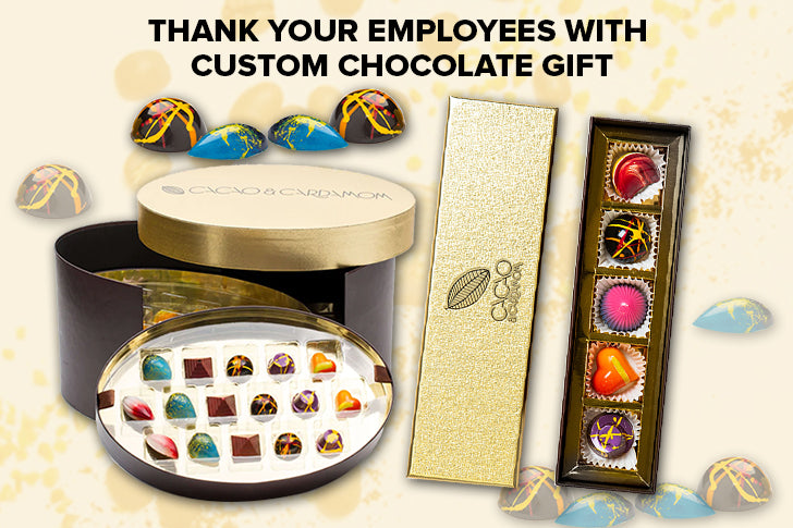 Thank Your Employees With Custom Chocolate Gift | Custom made Chocolate Gifts