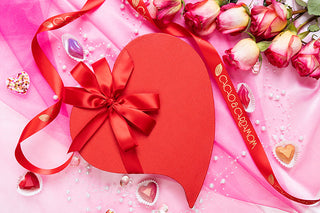 valentines day chocolate heart box