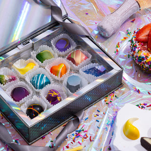 12 Piece Chocolate Celebration Box for Special Occasions
