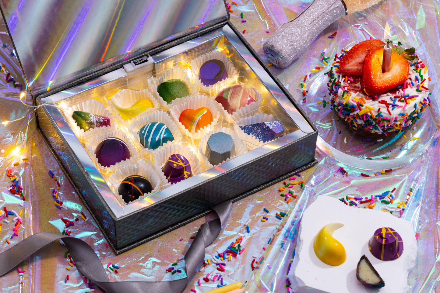 12 Piece Artisan Chocolate Box  for Celebrations