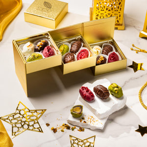 Chocolate Covered Date Gift box for Ramadan Eid