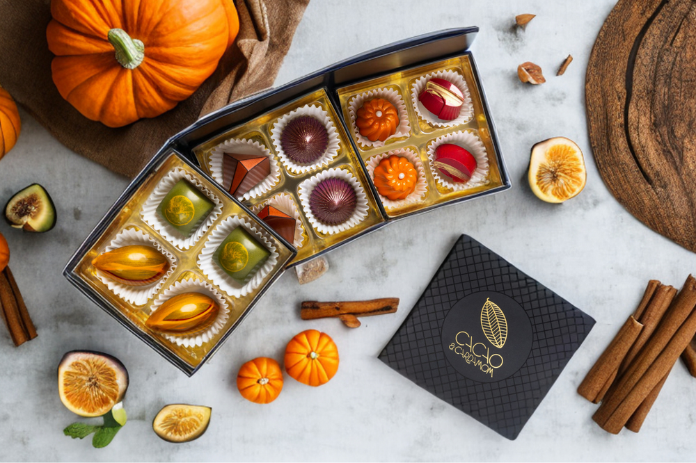 Autumn Bliss chocolate collection