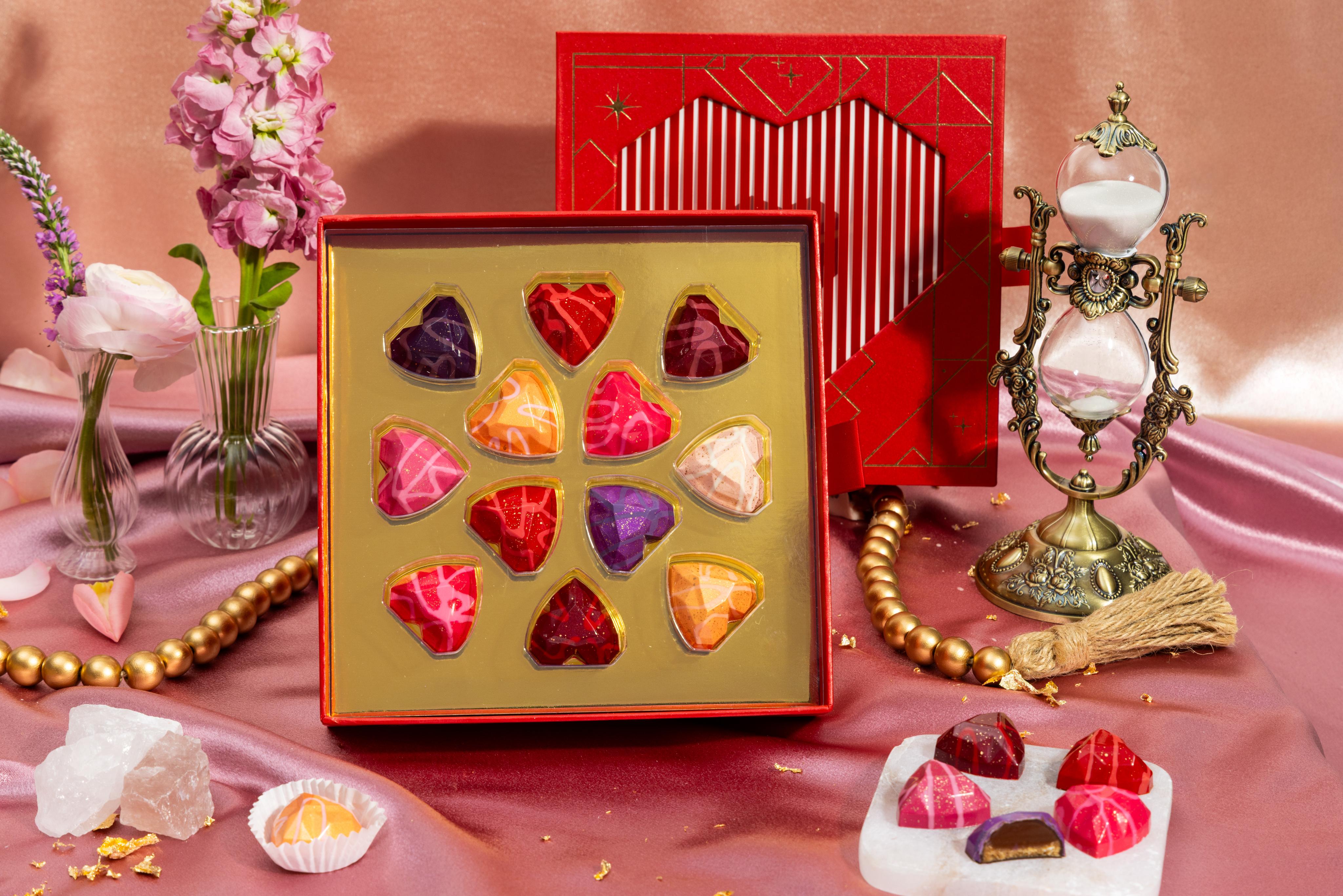 Beating Heart Gift Box– Valentine's Artisan Gourmet Chocolate Box