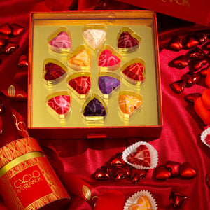 Beating Heart Gift Box, 12 piece box