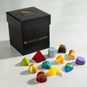 Three tier artisan chocolates