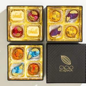 12 Piece Diwali Gourmet Chocolate Gift Box