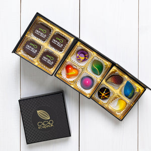 Custom chocolates for client and partner gifts