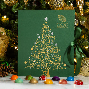 Holiday Chocolate Gourmet Gift Box, 16 piece box