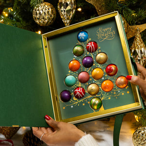 Holiday Chocolate Gourmet Gift Box, 16 piece box