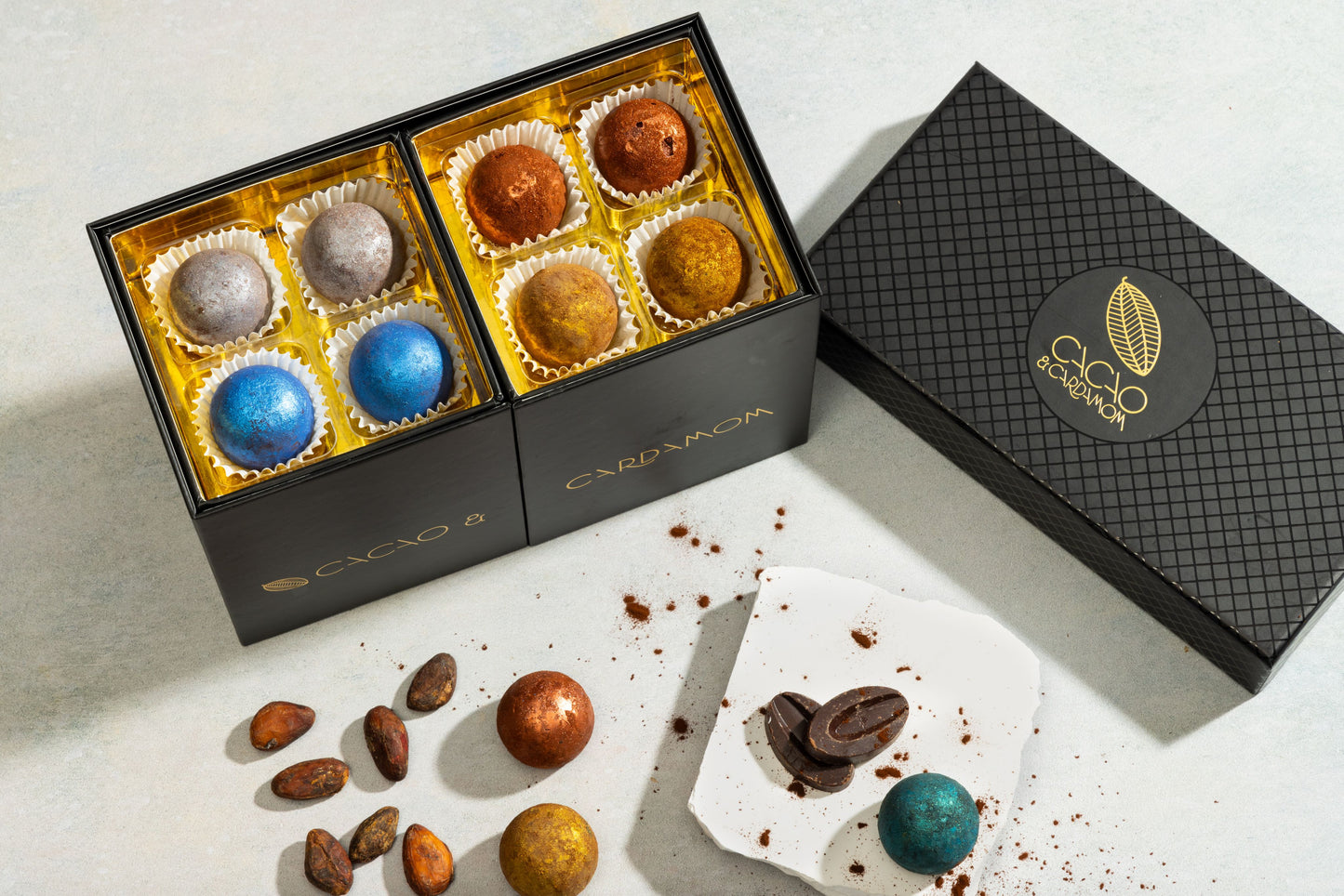 16 piece vegan truffle collection Open