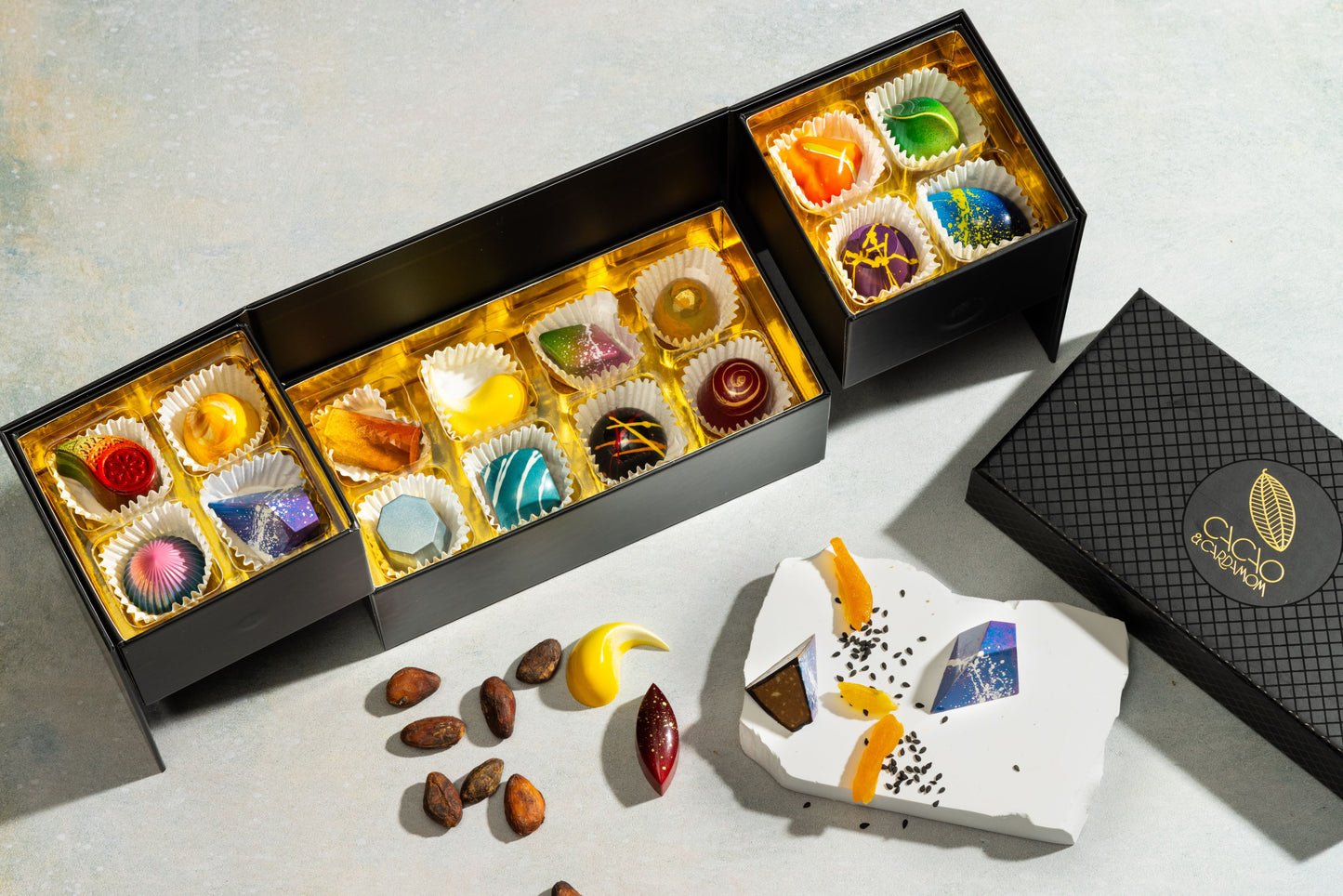 16 piece Perfect Selection Box open