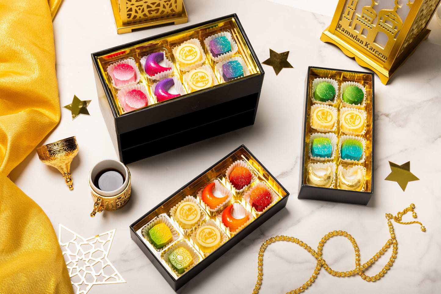 Eid Mubarak Artisan Chocolate Gift Box 