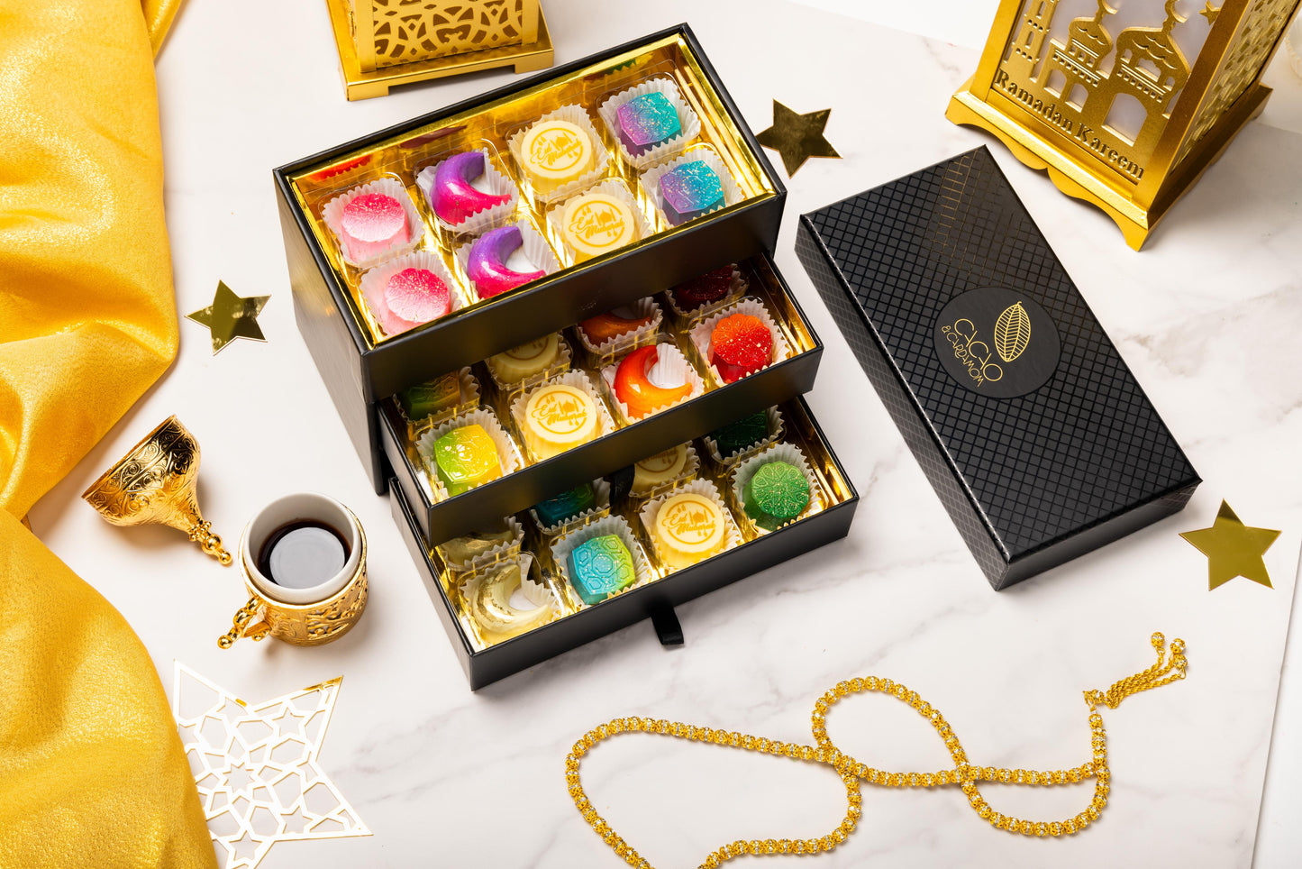 24 Piece Eid Mubarak Chocolate Gift Box 