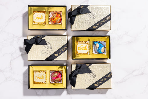 2-Piece Diwali chocolate gift