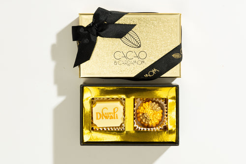2-Piece Diwali chocolate gift