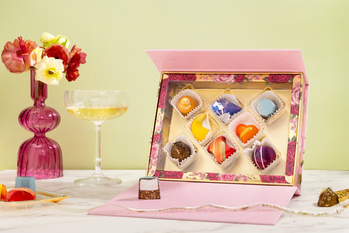 Floral Purse Gift Box, 8 piece