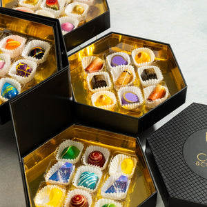 Signature chocolate gift set side