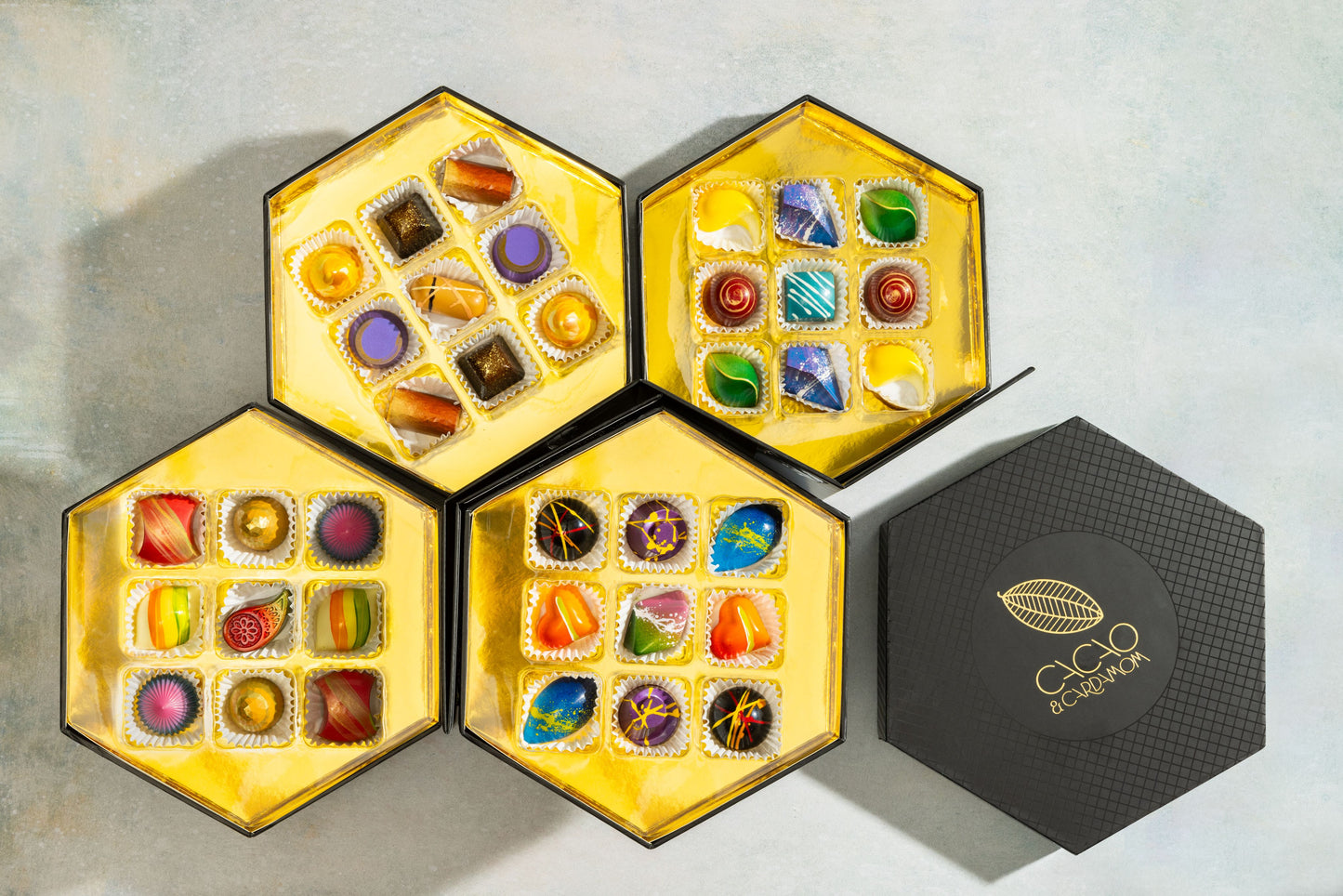 Signature chocolate gift set top