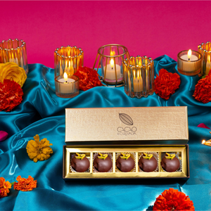 Chocolate Covered Gulab Jamun, 5 piece