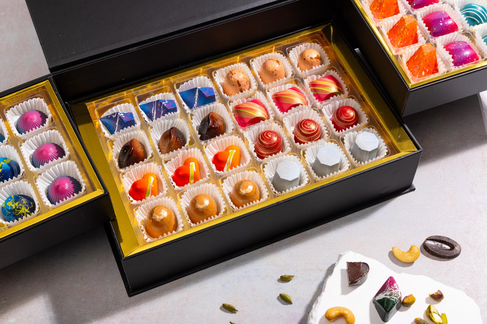 Deluxe 48pc Artisan Chocolate Gift Box | Gourmet