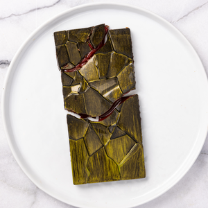 Strawberry-Serrano Chocolate Bar