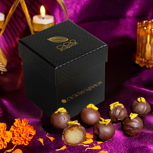 Chocolate Covered Gulab Jamun, 12 piece