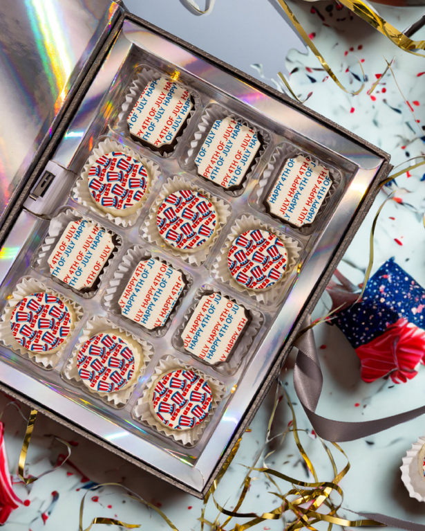 Dazzling 12 piece box for July 4th