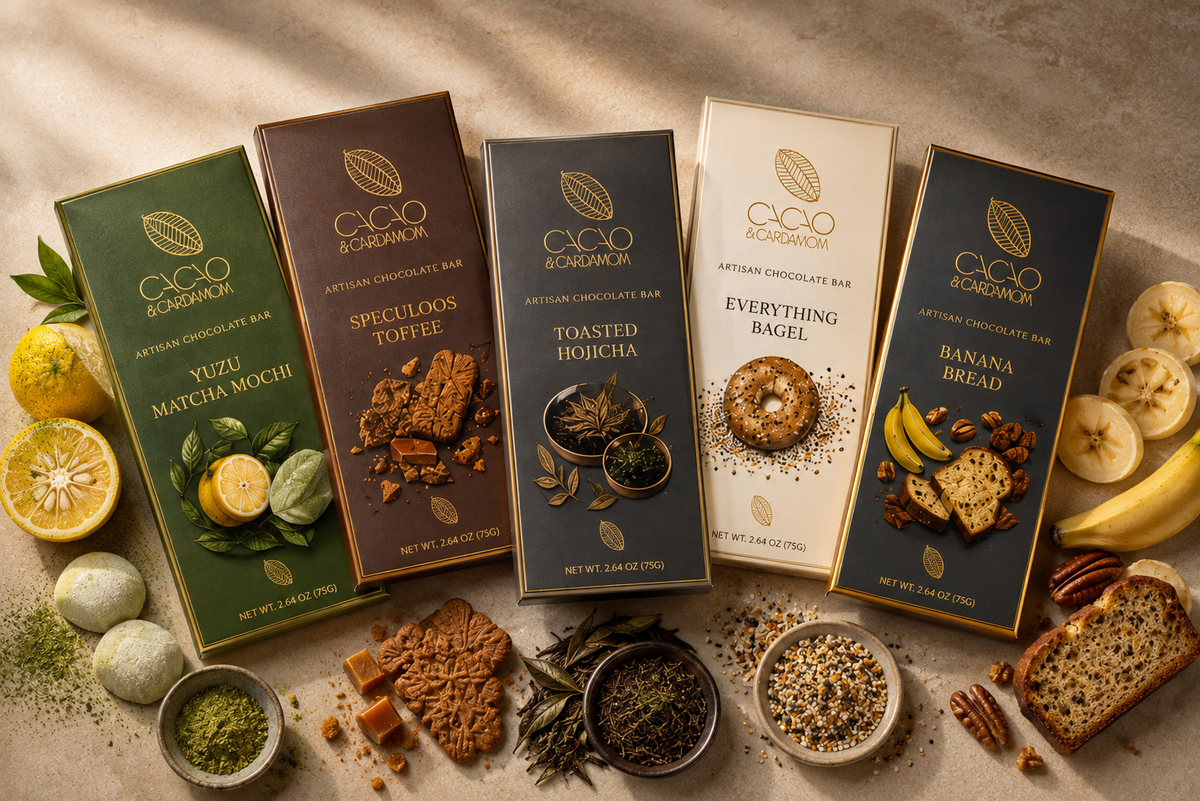 The Tasting Kit, 12 piece + 5 Artisan Bars