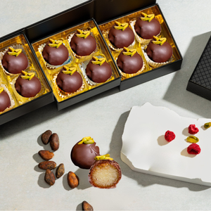 Chocolate Covered Gulab Jamun, 12 piece