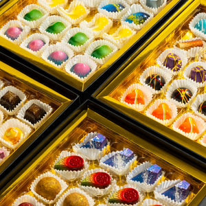 Truffle collection box open
