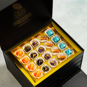 Truffle collection box open