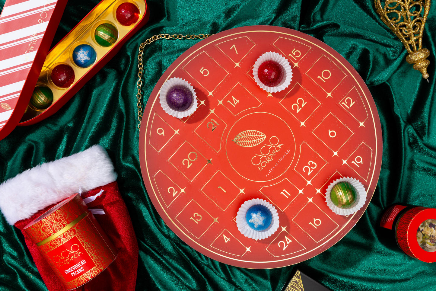 Chocolate Advent Calendar for Holiday