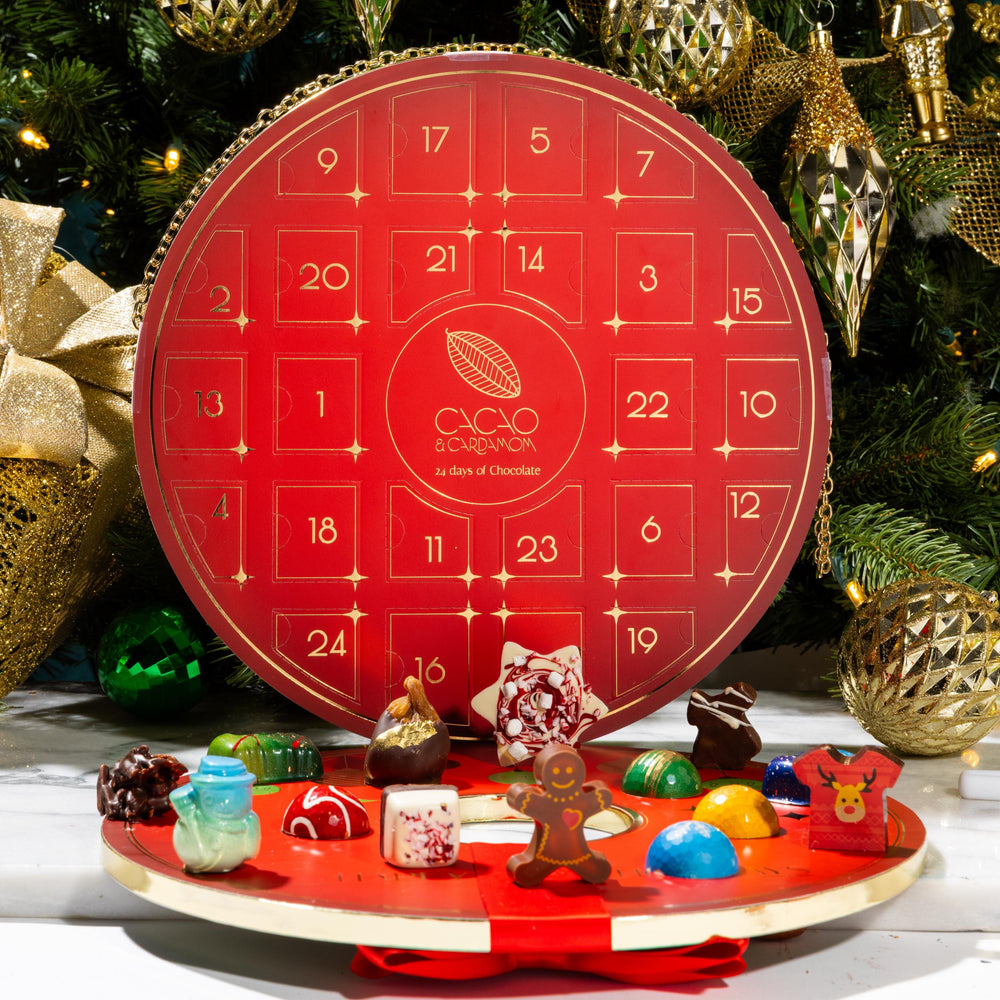 2025 Holiday Chocolate Wreath Advent Calendar