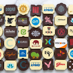 Custom logo chocolates