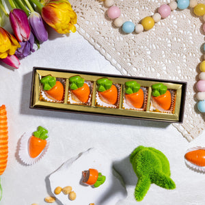 Artisan Bunny Bites Carrot Shaped Artisan Chocolate Treats