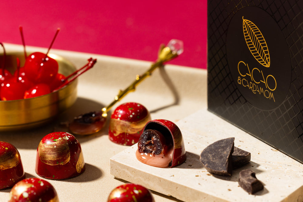 Cherry Cordials, 12 piece box
